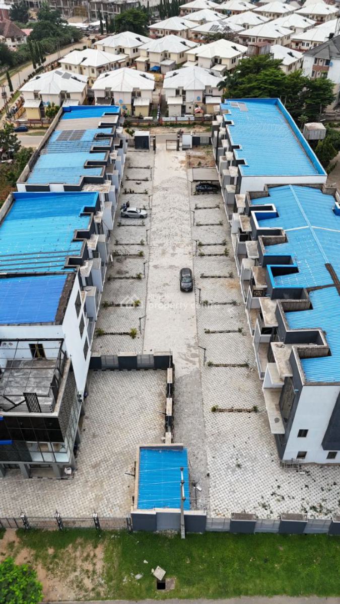 Well Built 4 Beds Terrace with 1 Room Bq, Gudu, Abuja, Terraced Duplex for Sale