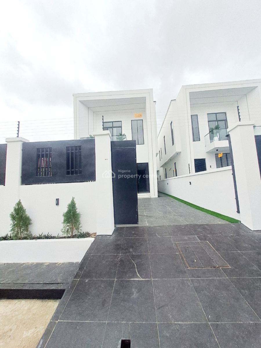 Newly Built 5 Bedroom Detached with Bq and Pool in a Gated Estate, Ikota, Lekki, Lagos, Detached Duplex for Sale