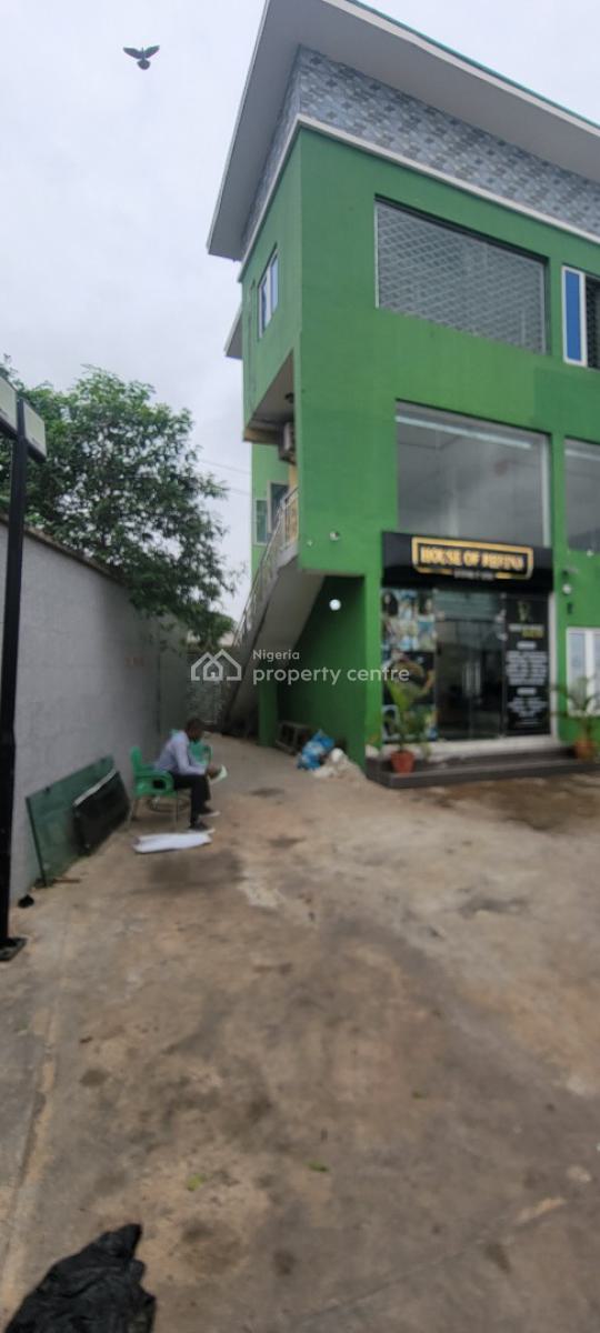 an Office Space Measuring 90sqm( Mini Mart), Orimolade College Road,ogba, Ogba, Ikeja, Lagos, Office Space for Rent