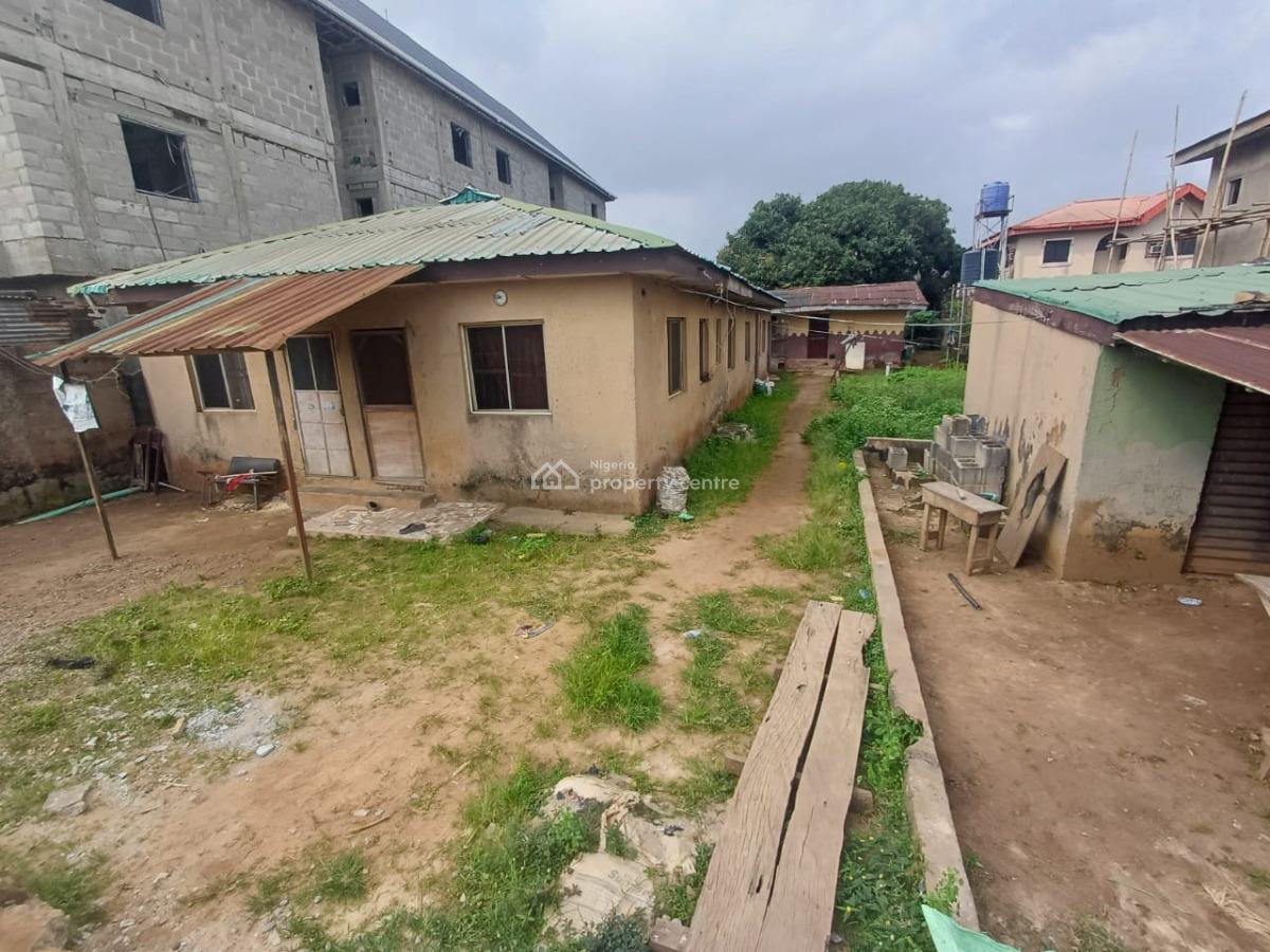 4 Units of Mini Flats with a Shop on Land Measuring Approximately 412 S.q.m, Dele Ara Street, Off Ijegun & Abaranje Road, Ikotun, Lagos, Block of Flats for Sale