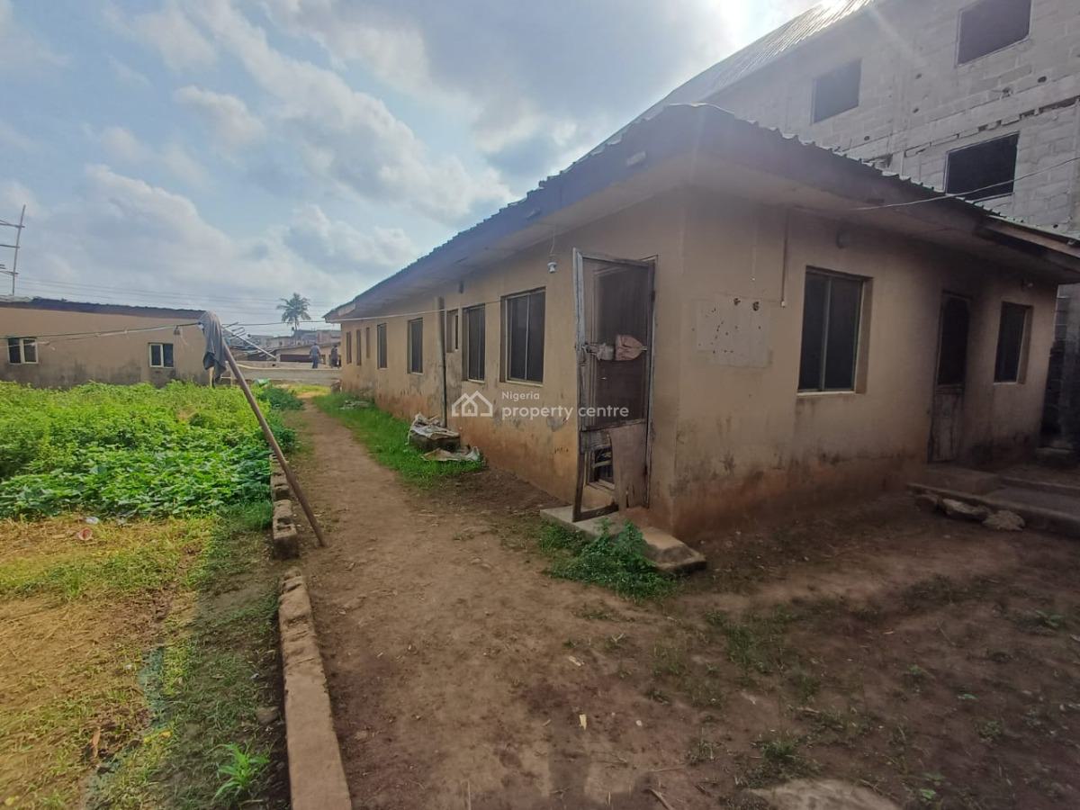 4 Units of Mini Flats with a Shop on Land Measuring Approximately 412 S.q.m, Dele Ara Street, Off Ijegun & Abaranje Road, Ikotun, Lagos, Block of Flats for Sale