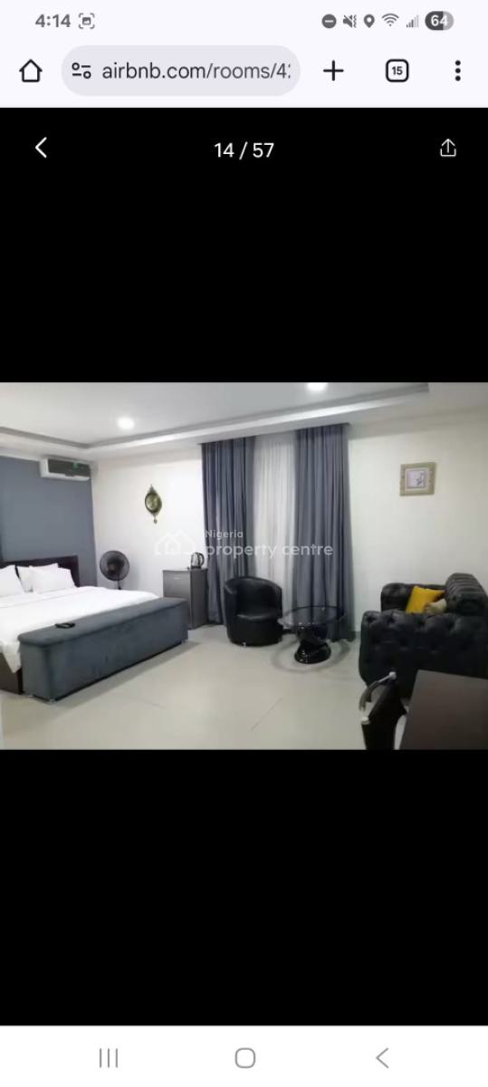 Luxurious Living Room, Ikeja, Lagos, Self Contain (single Rooms) Short Let