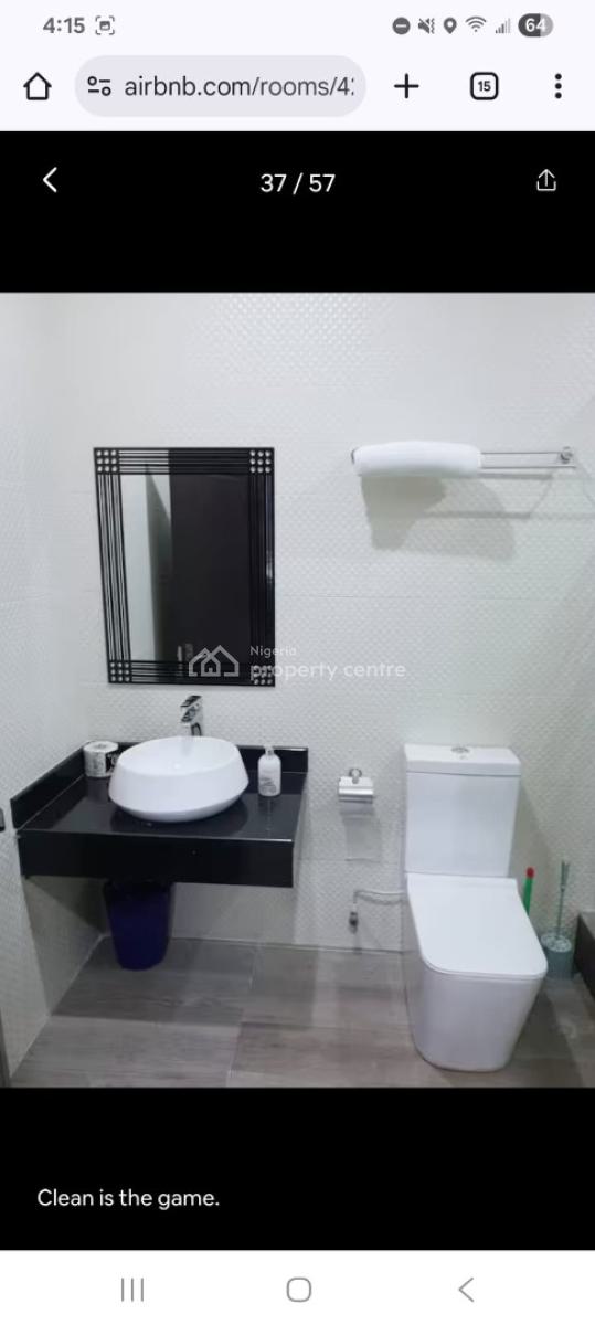 Luxurious Living Room, Ikeja, Lagos, Self Contain (single Rooms) Short Let