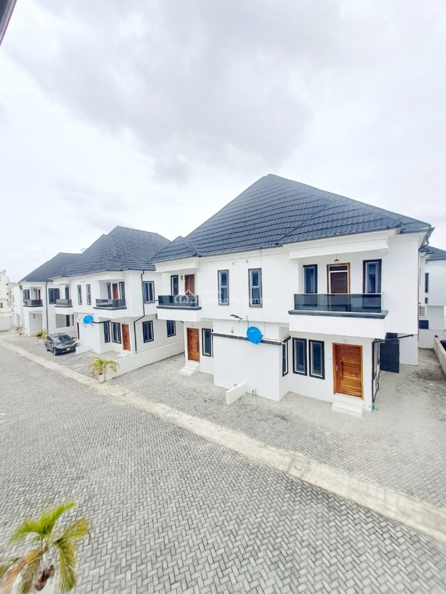 Newly Built 4 Bedroom Semi-detached with Bq and Pool, Ikota, Lekki, Lagos, Semi-detached Duplex for Rent