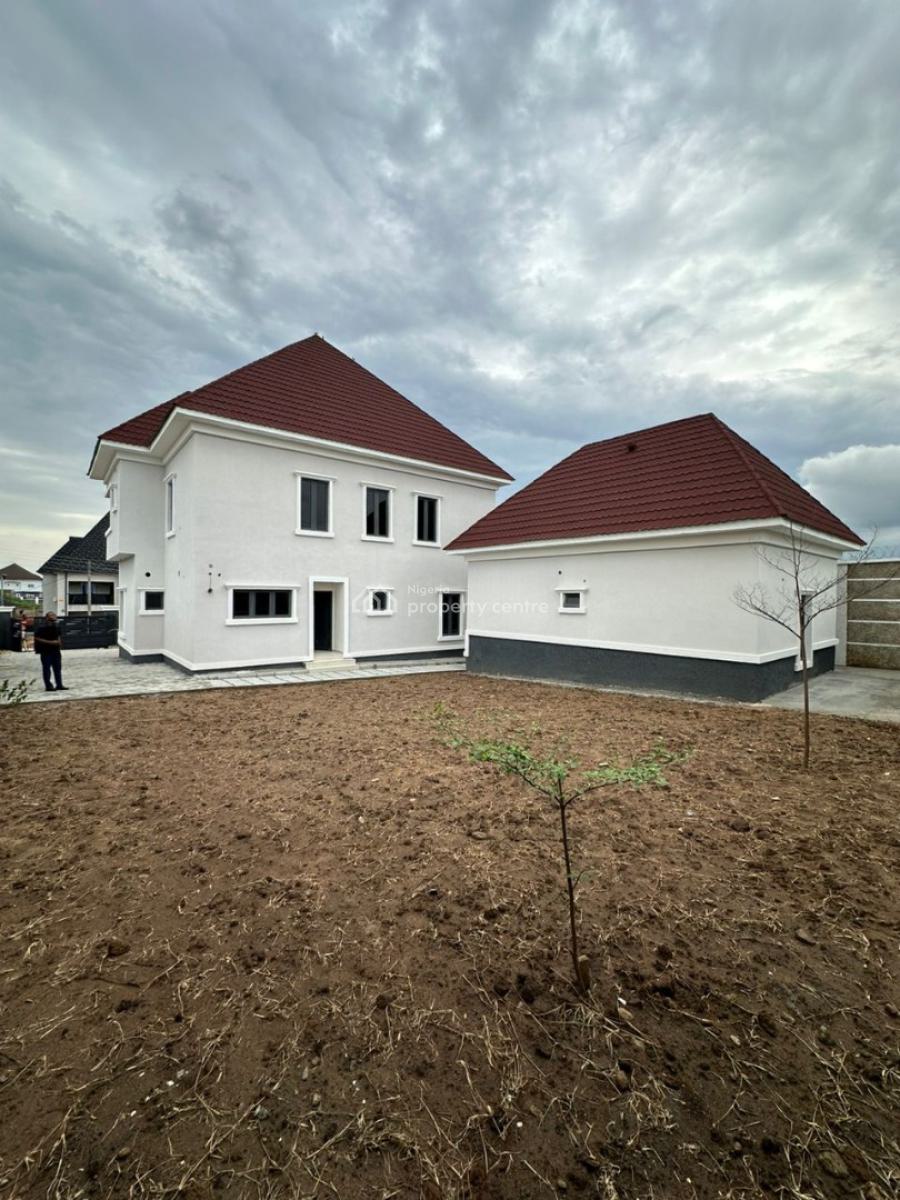 Nicely Built 6 Bedroom Detached Duplex with 2 Rooms Bq, Lifecamp, Life Camp, Abuja, Detached Duplex for Sale