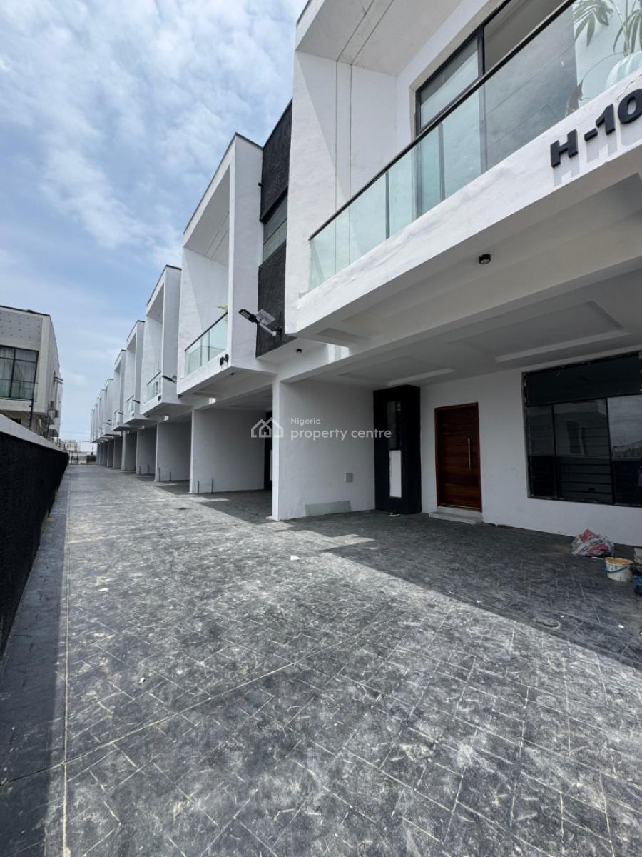 Luxury 3 Bedroom Terrace Duplex with Bq, Ikota, Lekki, Lagos, Terraced Duplex for Sale