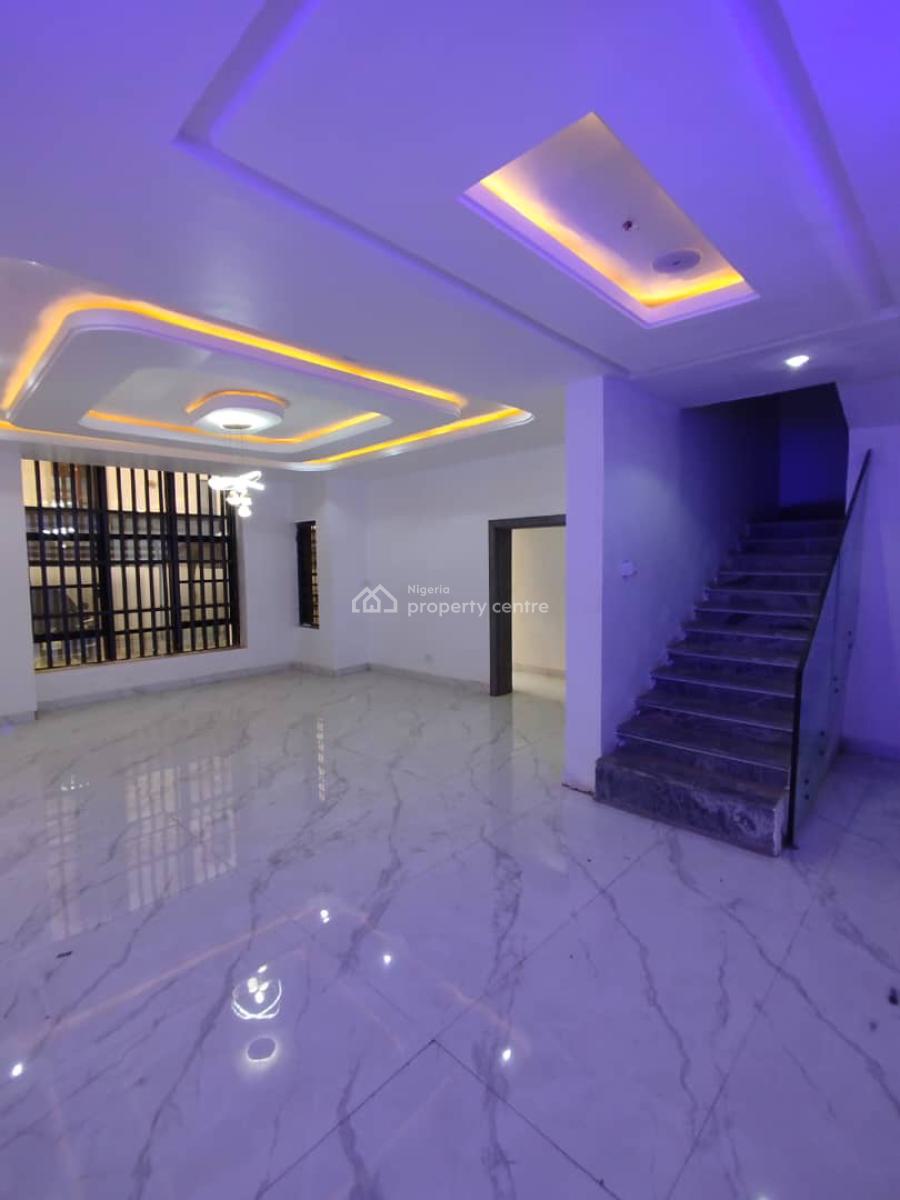 Newly Luxury 4 Bedroom Terrace Duplex with a Bq Tarred Road, Jahi, Abuja, Terraced Duplex for Rent