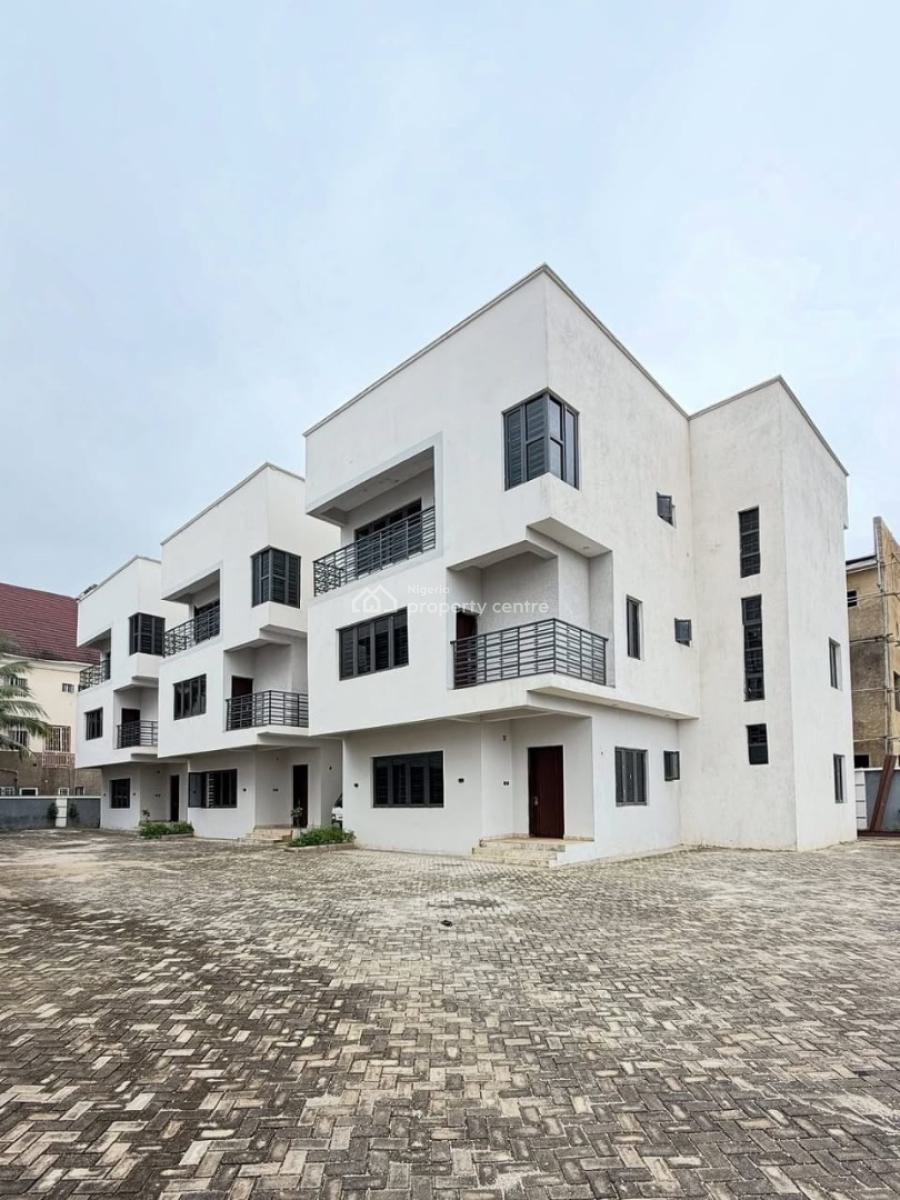 Newly Built 4 Bedrooms Terraced Duplex with a Bq, Life Camp, Abuja, Terraced Duplex for Sale