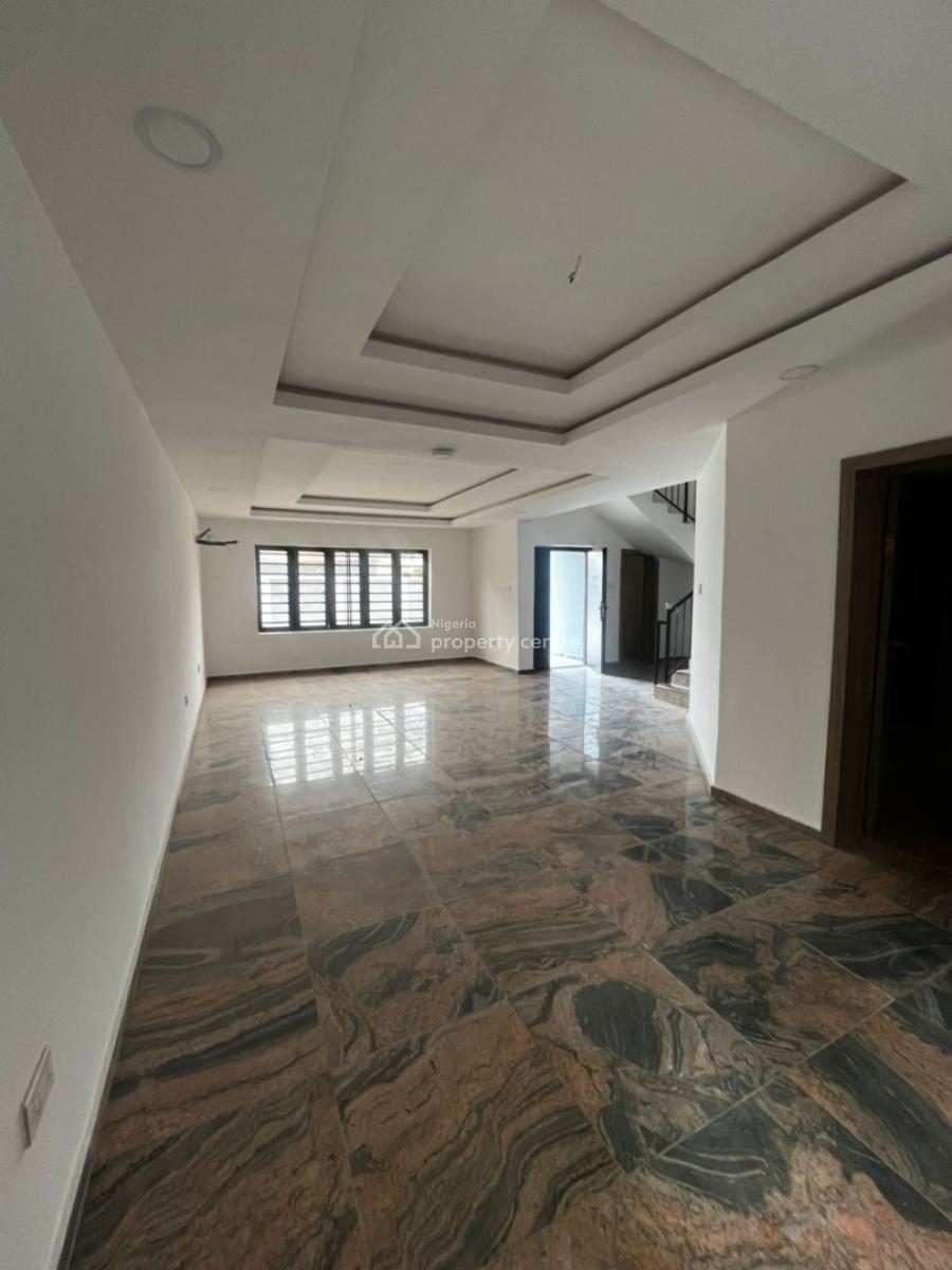 4 Bedrooms Terraced Duplex with Study Room and Bq, Spg Road, Ologolo, Lekki, Lagos, Terraced Duplex for Sale