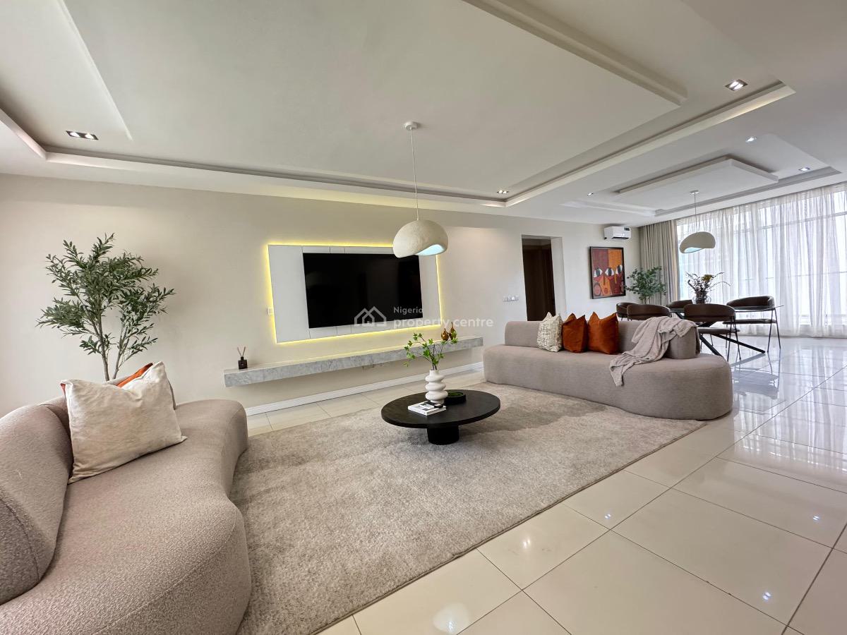 Luxury 3 Bedroom Apartment with Swimming Pool, Perfect for Short & Long Stays, Oniru, Victoria Island (vi), Lagos, Flat / Apartment Short Let