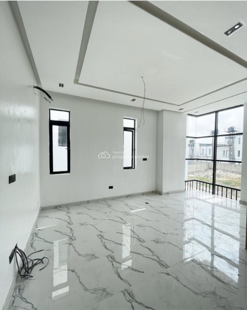 Superb 4 Bedroom Fully Detached Duplex with a Bq in a Secured Estate, Chevron, Lekki, Lagos, Detached Duplex for Sale