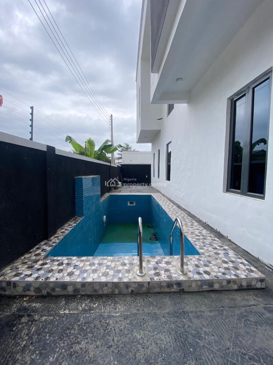 5 Bedroom Fully Detached Duplex with Swimming Pool, Ogombo, Ajah, Lagos, Detached Duplex for Sale