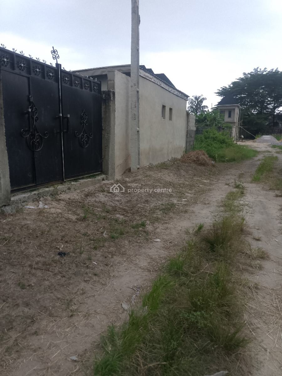 Dry Full Plot of Land with One Bedroom Apartment Has Gazette, Lekki Nature Garden Estate Off Lekki Epe Express Way, Abijo, Lekki, Lagos, Residential Land for Sale
