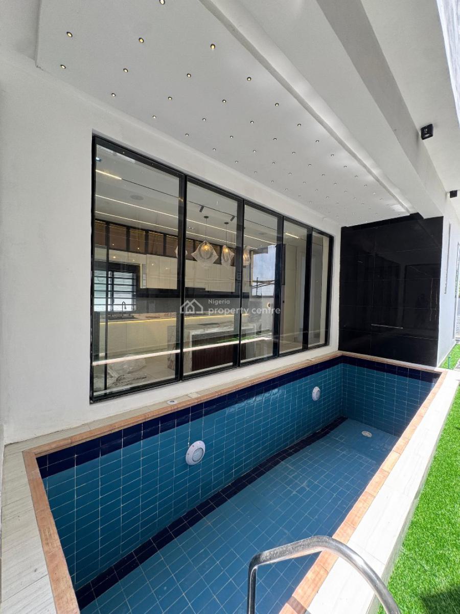 Stunk 5 Bedroom Duplex with a Bq, Pool Within a Serene Environment, Ajah, Lagos, House for Sale