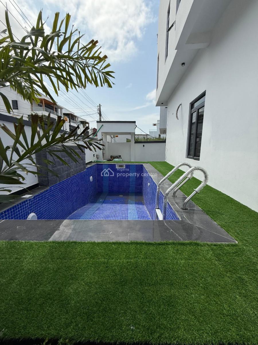 Gorgeous 4 Bedroom Fully Detached Duplex with a Bq and a Pool, Ajah, Lagos, House for Sale