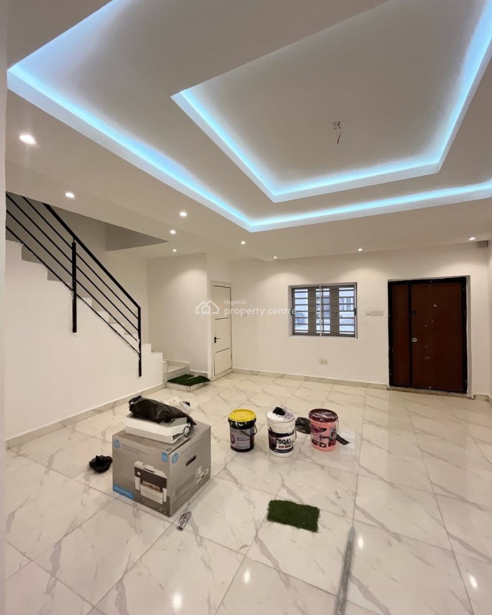 4 Bedroom Terrace Duplex with Bq, Lekki, Lekki Phase 1, Lekki, Lagos, Terraced Duplex for Rent