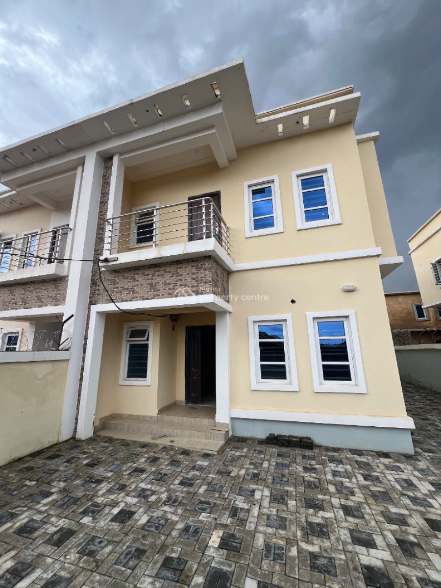 Newly Built 3 Bedroom Semi Detached Duplex with Bq Attached, Inside an Estate in Apo Wumba District, Apo, Abuja, Semi-detached Duplex for Sale