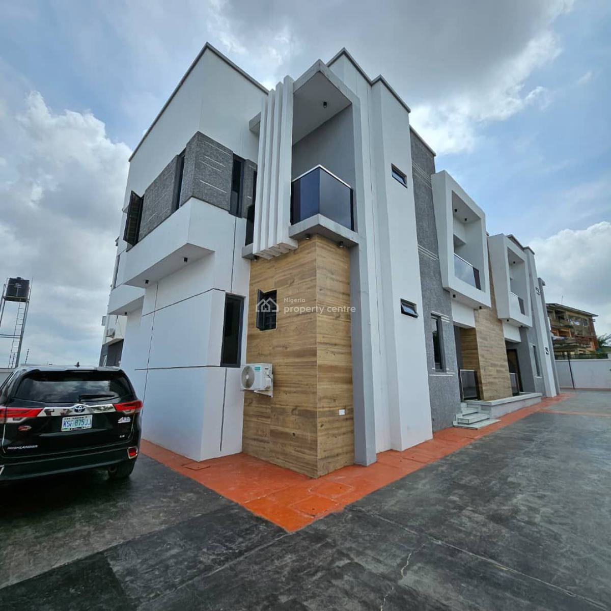 Nicely Built 4bedroom Terrace Duplex Furnished with Air Conditioner, Carlton Gate Estate, Akobo, Ibadan, Oyo, Terraced Duplex for Rent