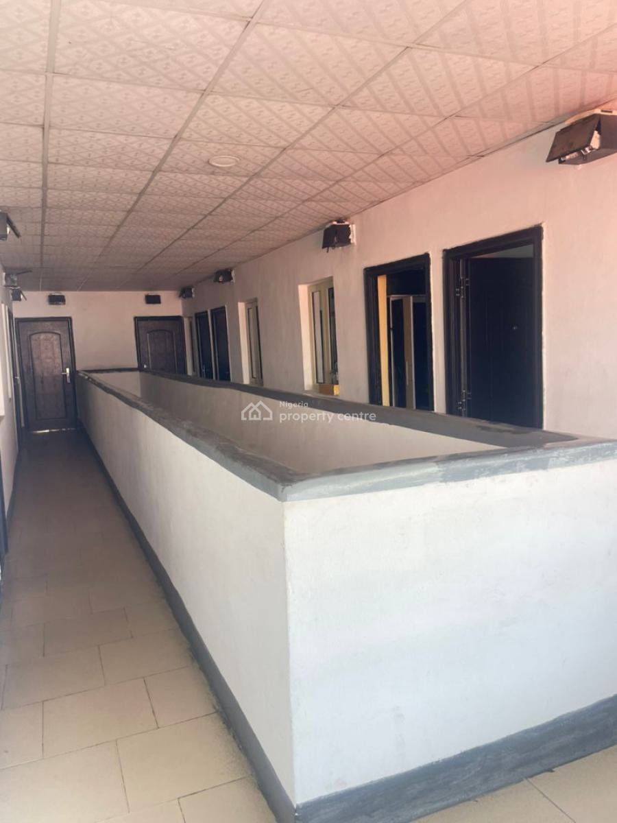 Spacious Self Contain with Ac, Bed & Tv at Osapa London, Osapa London Lekki, Osapa, Lekki, Lagos, Self Contain (single Rooms) for Rent