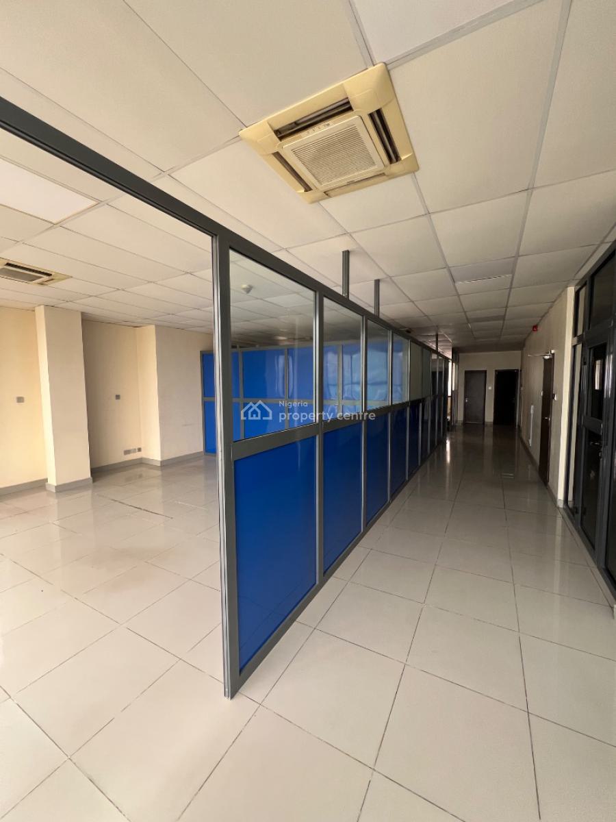 156 Square-meter Open Plan Space for Corporate Or Non-corporate Use, Oniru, Victoria Island (vi), Lagos, Commercial Property for Rent