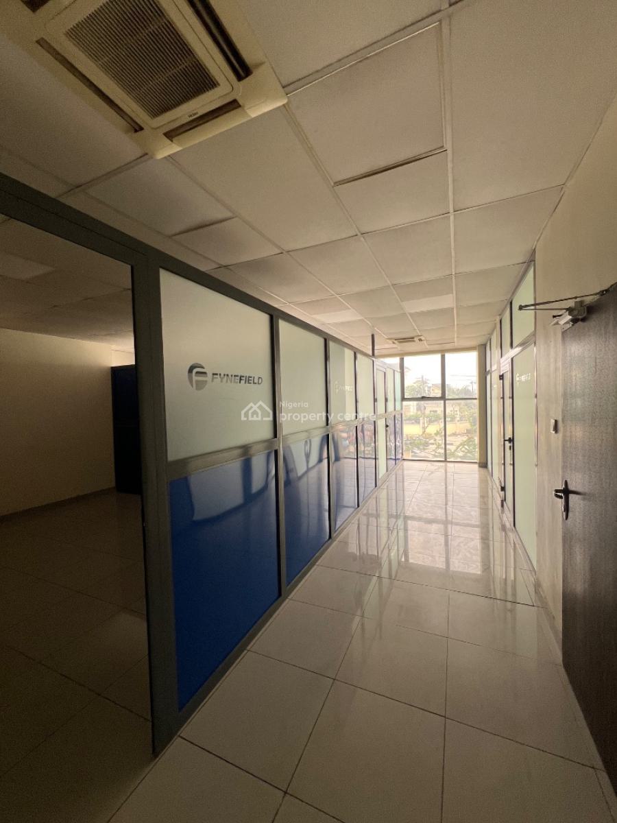 156 Square-meter Open Plan Space for Corporate Or Non-corporate Use, Oniru, Victoria Island (vi), Lagos, Commercial Property for Rent