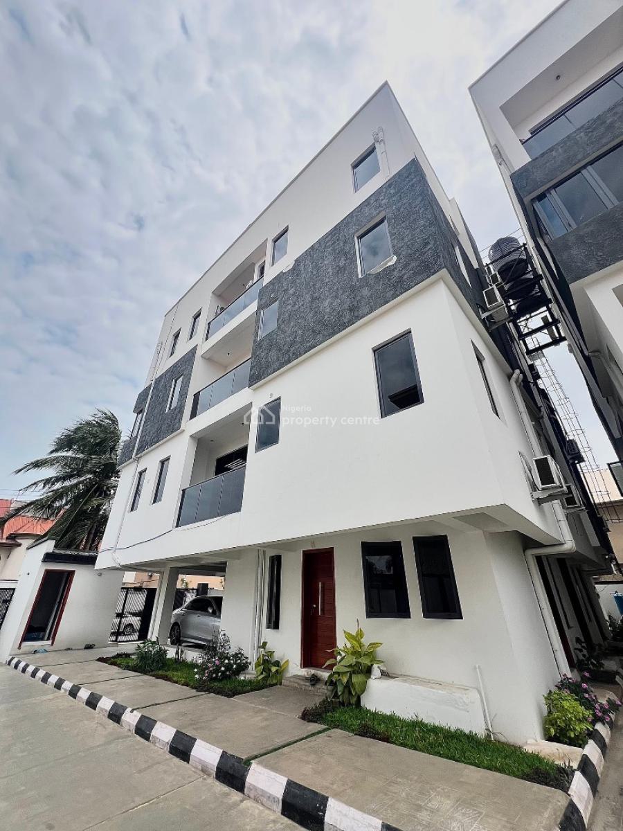 Fully Furnished 4 Bedroom Maisonette with Bq and Inverter, Lekki Phase 1, Lekki, Lagos, Flat / Apartment for Rent