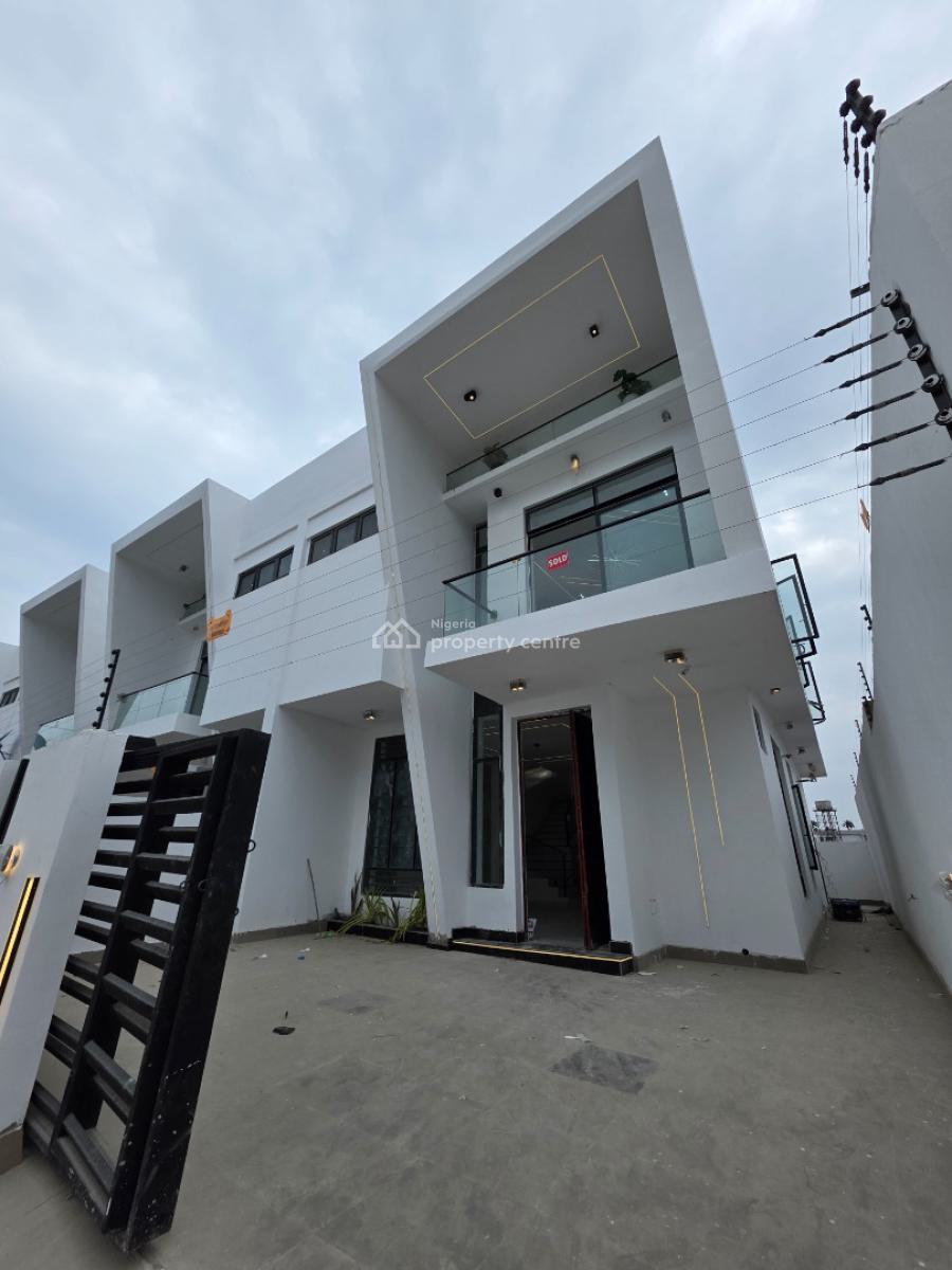 Luxury 4 Bedroom Semi-detached Duplex with Bq, Orchid Hotel Road, Lekki, Lagos, Semi-detached Duplex for Sale