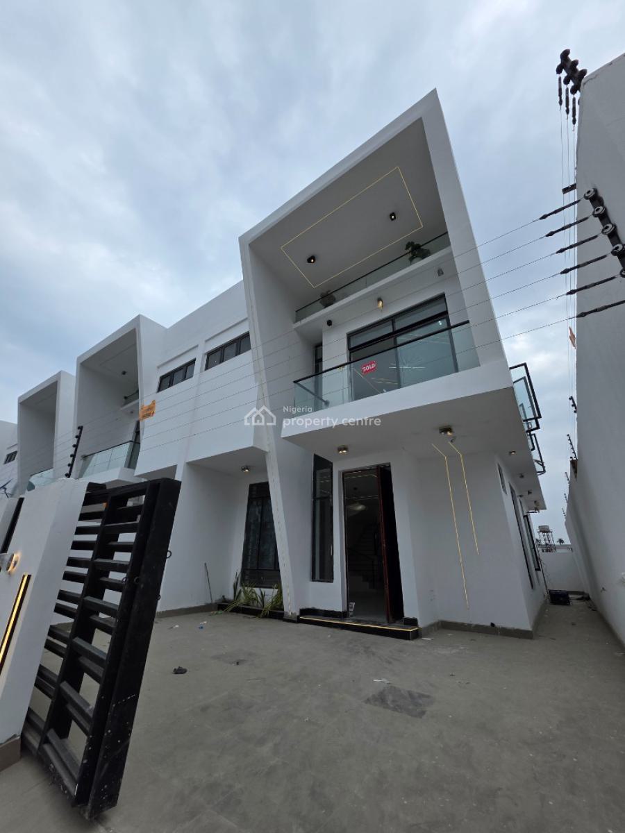 Luxury 4 Bedroom Semi-detached Duplex with Bq, Orchid Hotel Road, Lekki, Lagos, Semi-detached Duplex for Sale