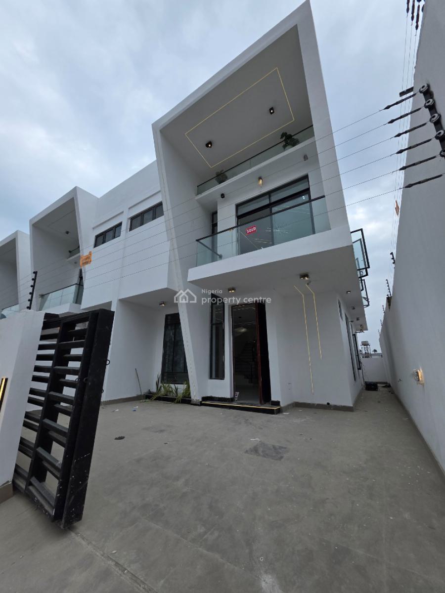 Luxury 4 Bedroom Semi-detached Duplex with Bq, Orchid Hotel Road, Lekki, Lagos, Semi-detached Duplex for Sale