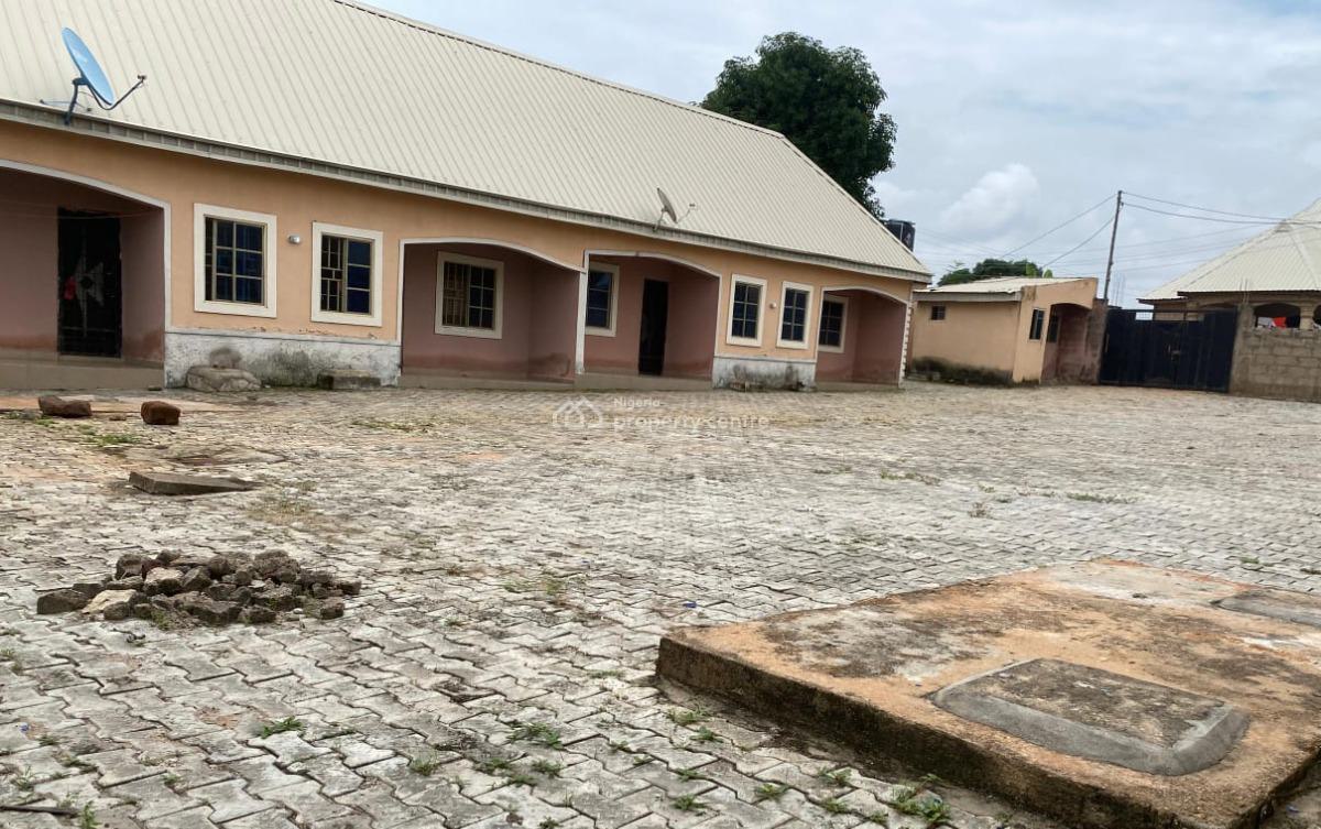 2 Units of Bungalow on a Large Parcel of Land, Ministry of Culture, Lafia, Nasarawa, Mini Flat (room and Parlour) for Sale