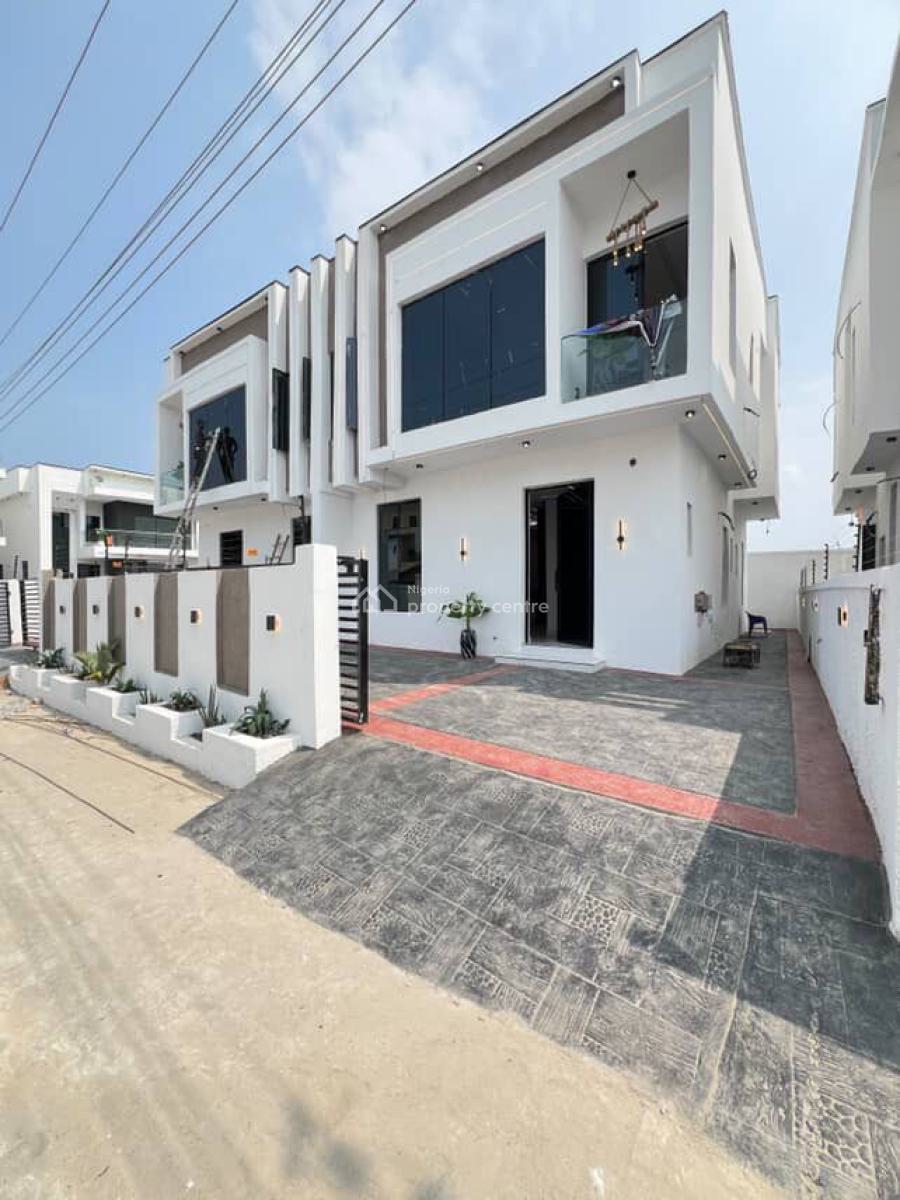 Luxury 4 Bedroom Semi-detached Duplex with Bq, Ajah, Lagos, Semi-detached Duplex for Sale