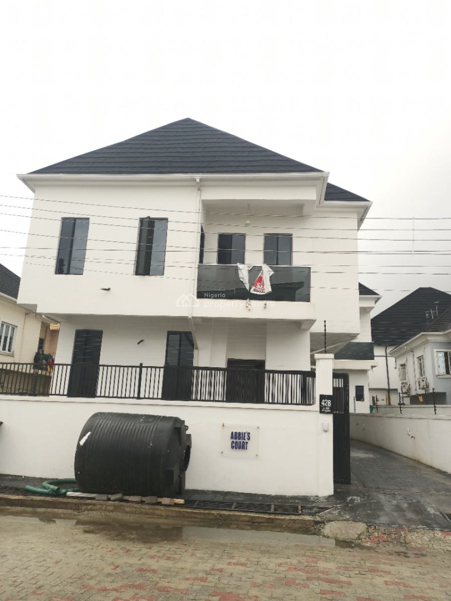 Newly Built 5bedroom Fully Detached Duplex with Bq, in a Well Secure Estate, Sangotedo, Ajah, Lagos, Detached Duplex for Sale