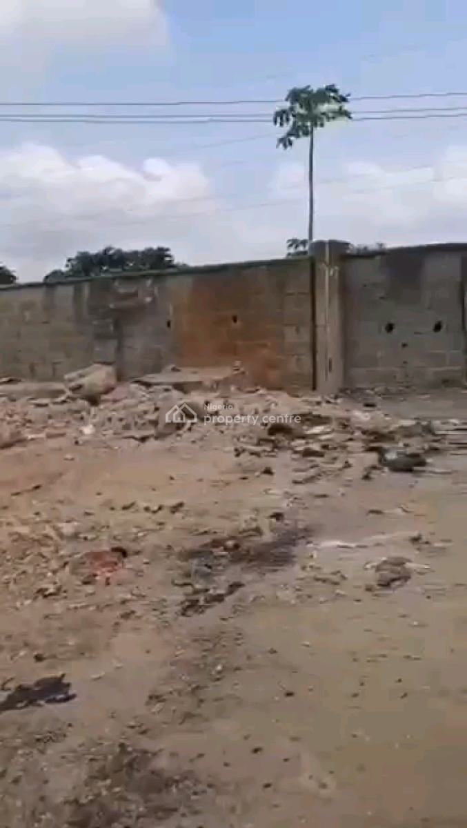 a Bareland Measuring *1250 Sqm* on a Cornerpiece on a Tarred Street, Off Ogudu Road, Ojota, Lagos, Mixed-use Land for Sale