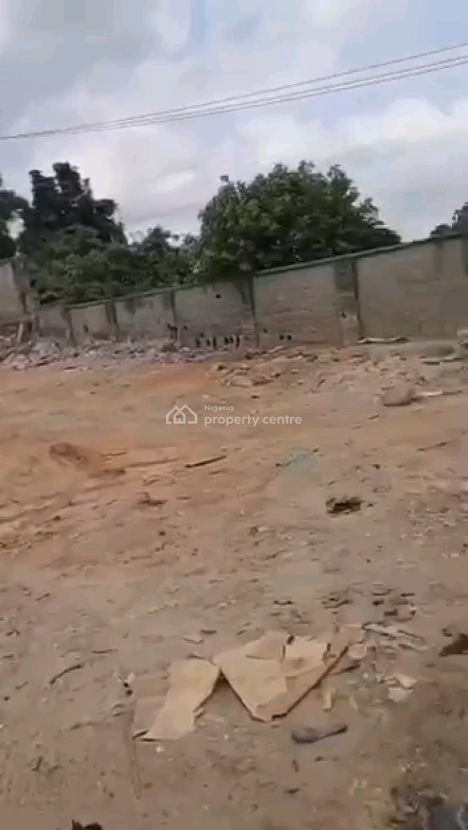 a Bareland Measuring *1250 Sqm* on a Cornerpiece on a Tarred Street, Off Ogudu Road, Ojota, Lagos, Mixed-use Land for Sale