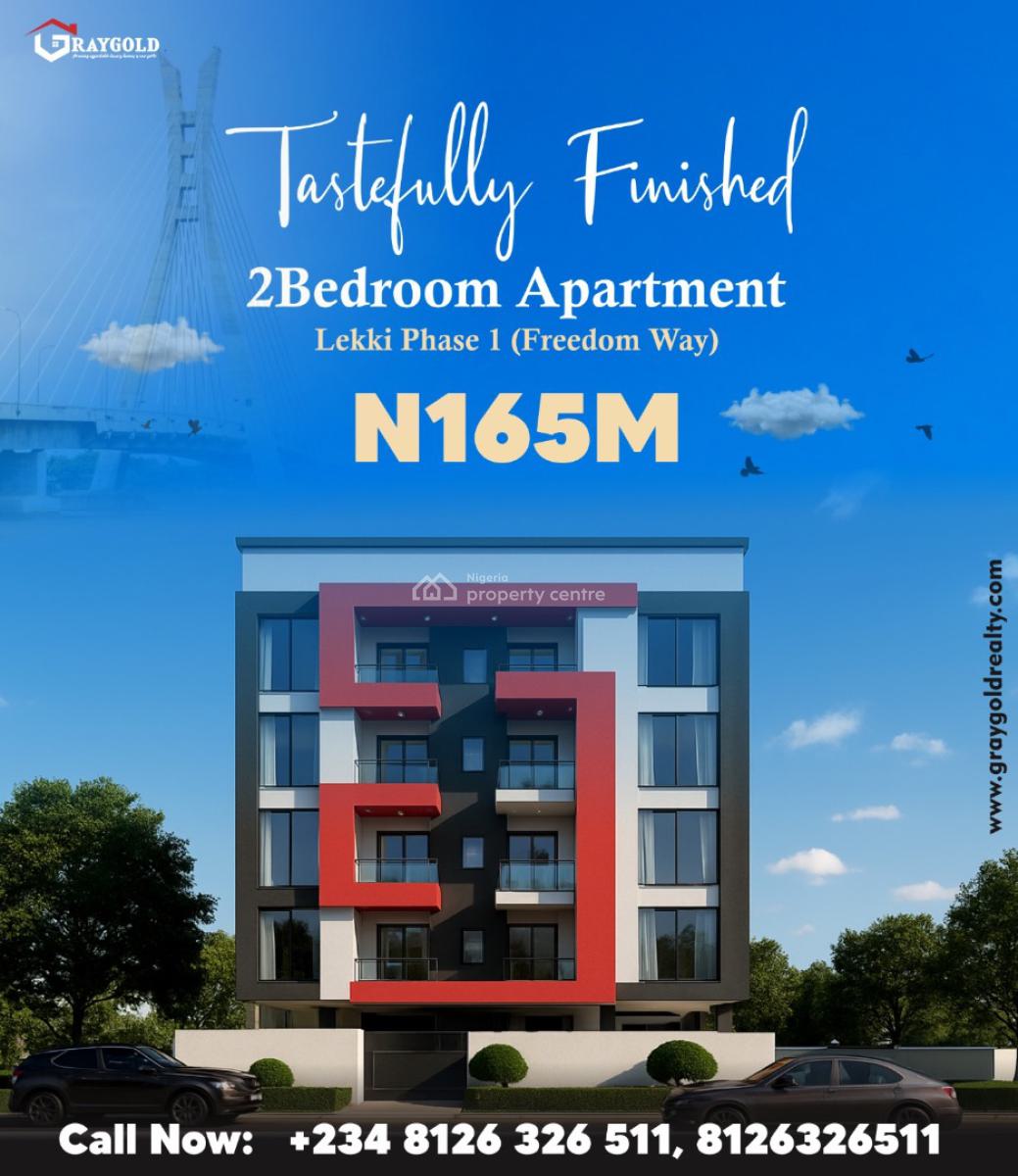 Meralda Heights-tastefully Finished 2 Bedroom Apartments, Freedom Way, Lekki Phase 1, Lekki, Lagos, Flat / Apartment for Sale