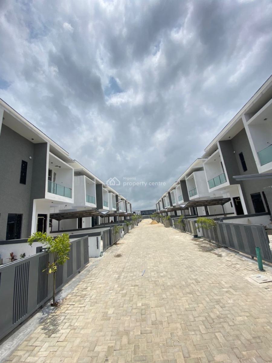 Brand New 4 Semidetached Duplex with Self Compound, Orchid Road, Lekki, Lagos, Semi-detached Duplex for Sale