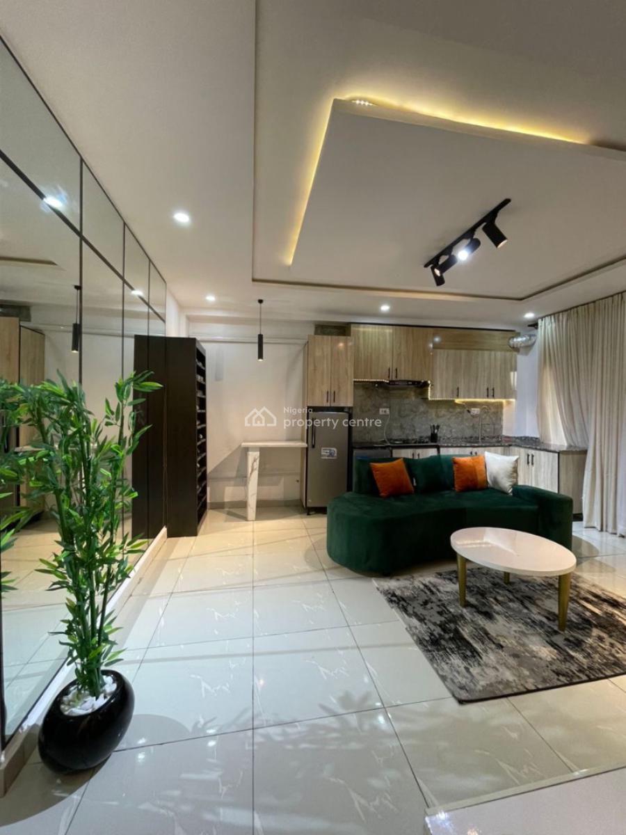 Lovely One Bedroom Apartment with Swimming Pool, Salem, Ikate, Lekki, Lagos, Self Contain (single Rooms) Short Let