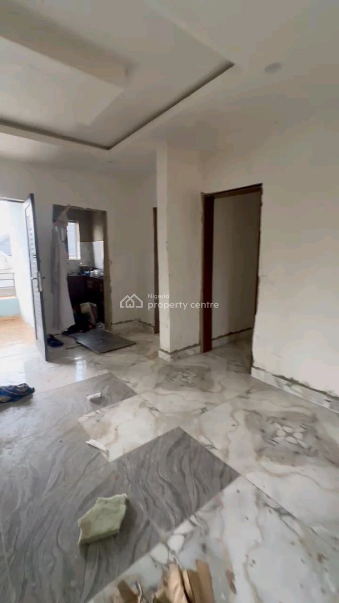 a Modern and Newly Built 2 Bedroom Apt, Upstairs with Pop, for Long Lease, Off Apata Street, Shomolu, Lagos, Flat / Apartment for Sale