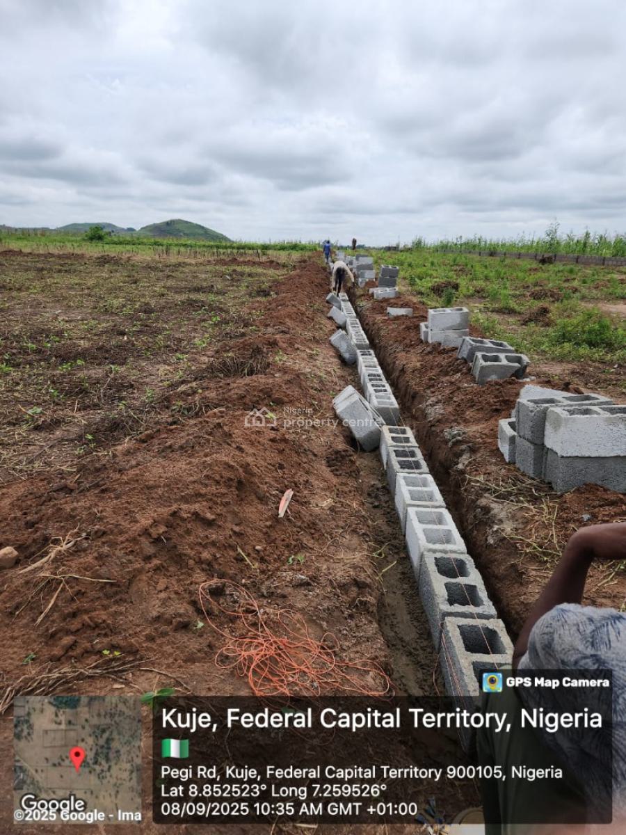 545 Sqm Plots, Pegi - Kuje, Kuje, Abuja, Residential Land for Sale
