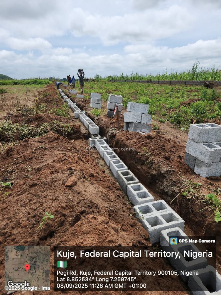 545 Sqm Plots, Pegi - Kuje, Kuje, Abuja, Residential Land for Sale