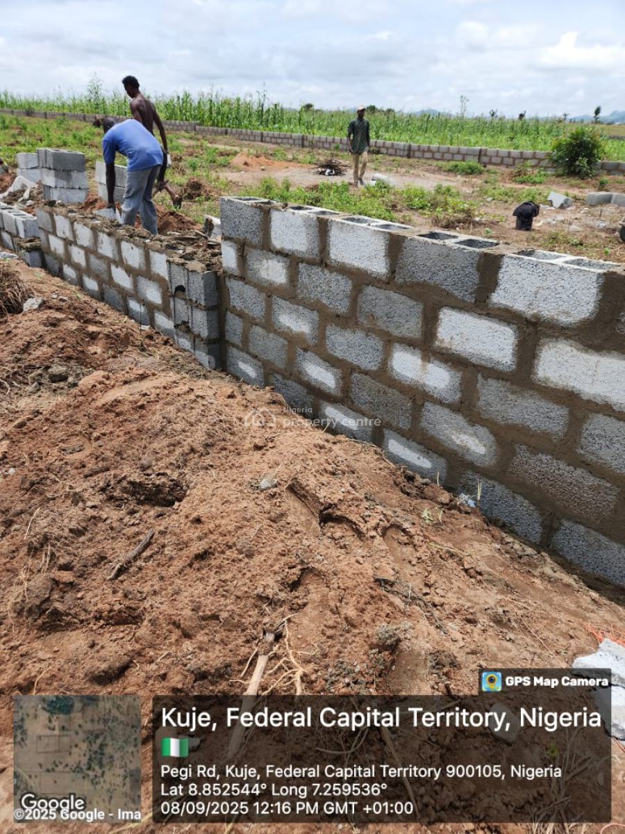 545 Sqm Plots, Pegi - Kuje, Kuje, Abuja, Residential Land for Sale