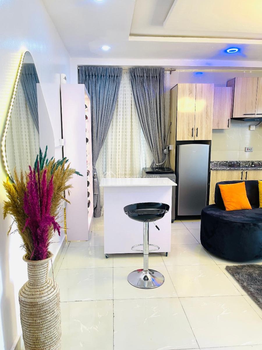 Cozy 1 Bedroom Apartment with Pool, Ikate, Lekki, Lagos, Mini Flat (room and Parlour) Short Let