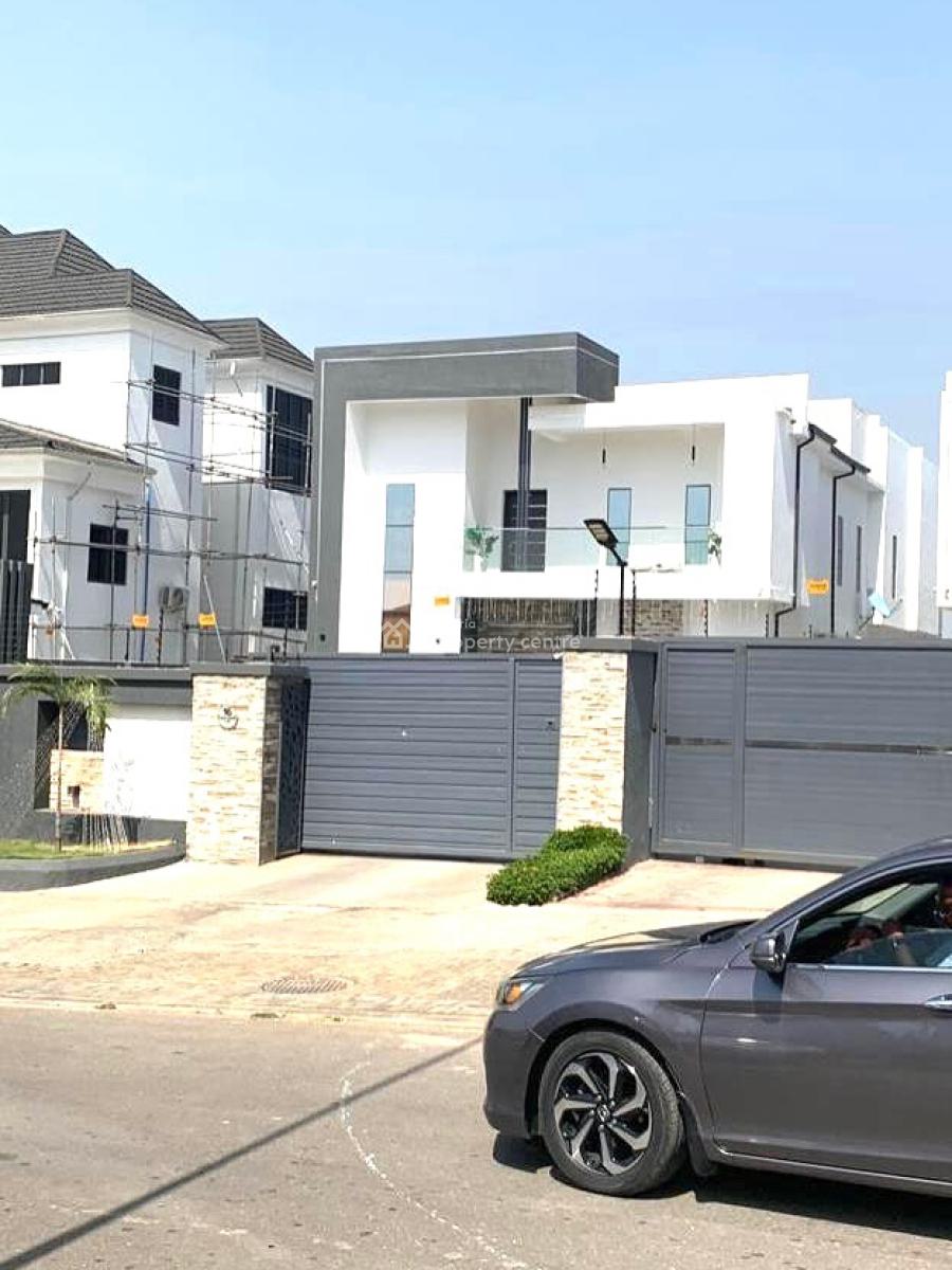 Luxurious 5 Bedrooms Furnished Detached Duplex,guest Chalet, Bq, Pool, Guzape District, Abuja, Detached Duplex for Rent
