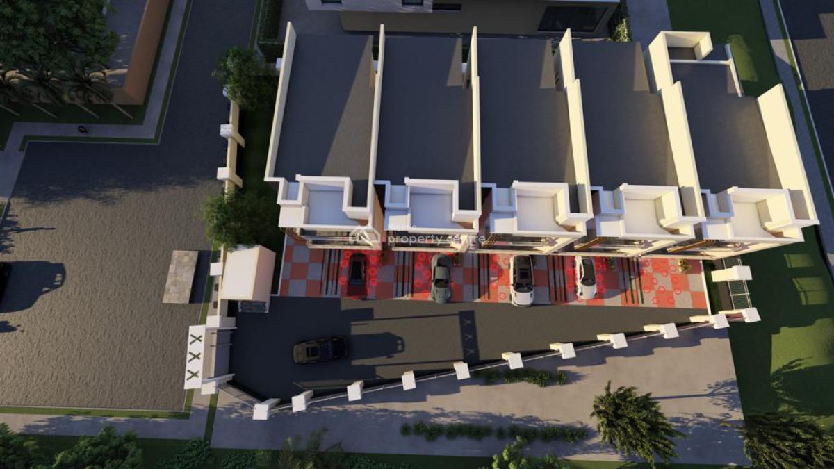 5 Bedrooms Terrace Duplex with Bq (corner-piece) Semi Finished, Katampe (main), Katampe, Abuja, Terraced Duplex for Sale