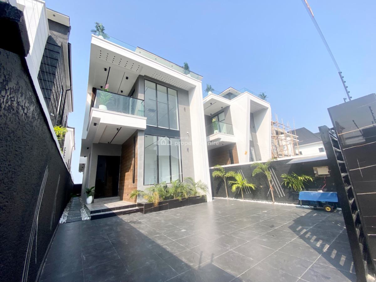 Luxurious 5 Bedroom Fully Detached Duplex  with Pool and Bq Available, Ajah Lekki Lagos, Ajah, Lagos, Detached Duplex for Sale