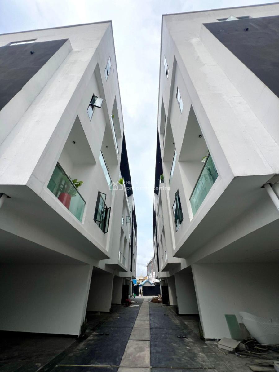 Exquisite 4 Bedroom Terrace Duplex with Pool, Ikate, Lekki, Lagos, Terraced Duplex for Sale