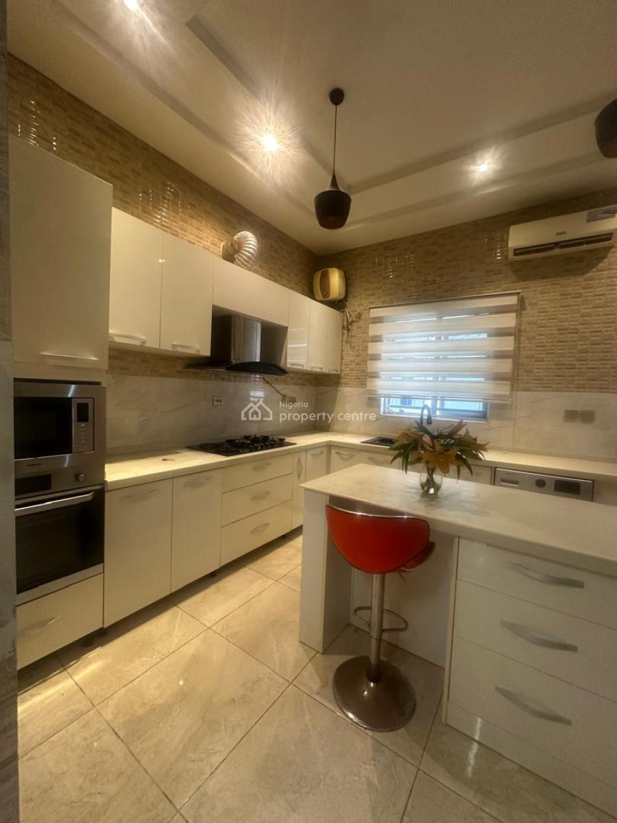Fully Furnished 4 Bedroom Duplex with a Bq, Canel West Estate, Osapa, Lekki, Lagos, Detached Duplex for Rent