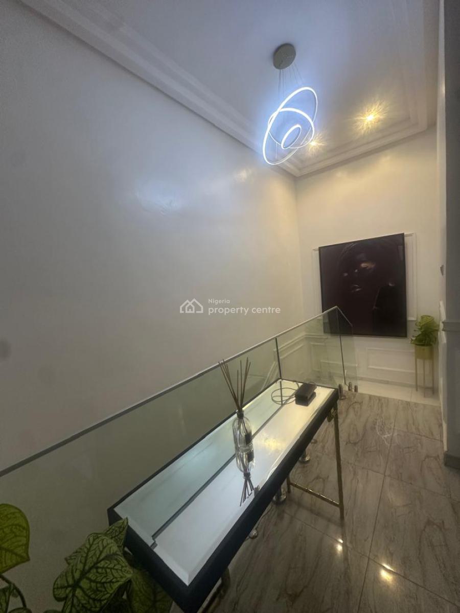 Fully Furnished 4 Bedroom Duplex with a Bq, Canel West Estate, Osapa, Lekki, Lagos, Detached Duplex for Rent