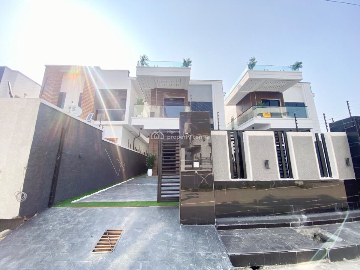Stunning 5 Bedroom Fully Detached Duplex with Pool, Inverter & Bq, Ajah Lekki Lagos, Ajah, Lagos, Detached Duplex for Sale