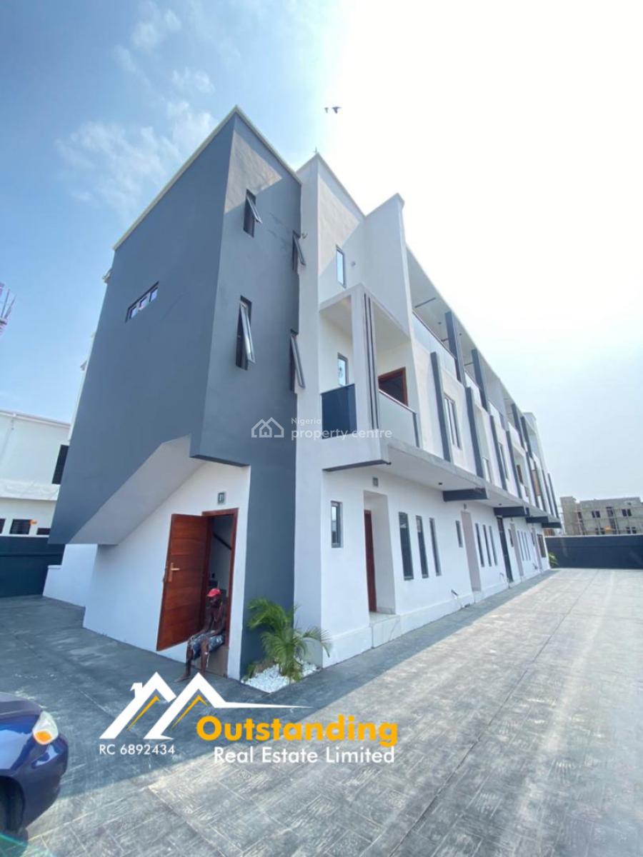 Massive 3 Bedroom Apartment with Bq, in an Estate, Ikota, Lekki, Lagos, Flat / Apartment for Sale